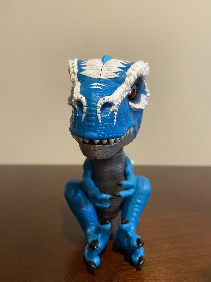 Untamed T-Rex By fingerlings~IRONJAW Blue~ Interactive Dinosaur