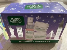 Mario Badescu Skincare 3 piece Set w/ Bag Spray Lip Mask  Hydrating Mask NEW