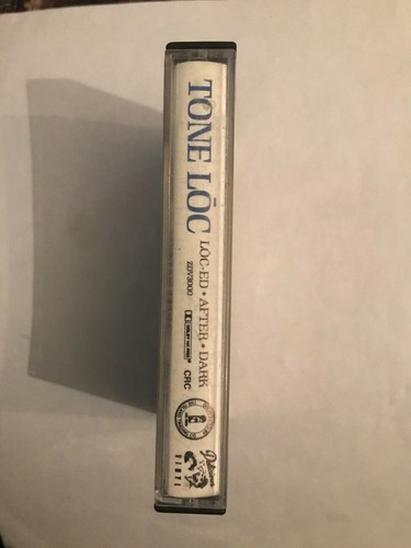 Tone Loc Loc'ed After Dark *cassette tape *ZDV3000 Delicious *VG+/VG+ *CLUB - Picture 2 of 5