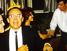 8mm Film Family Dance Party New Year's Eve 1960s Home Movie Birthday Smoking