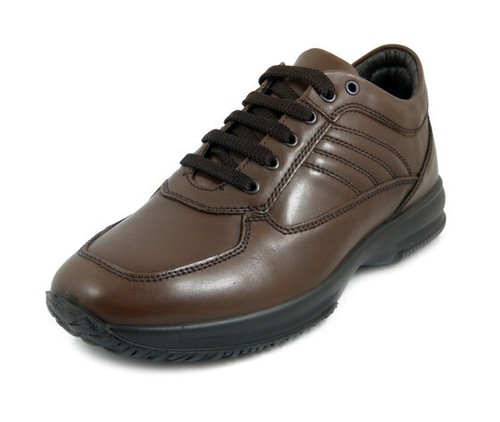 Scarpe Uomo Casual Sneaker Pelle Marrone Plantare Estraibile Pianta Comoda  IMAC | eBay