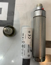 Welch Allyn 71670 3.5v Rechargeable Handle RED W/ Desk Chargers NEW BATTERY 8/24