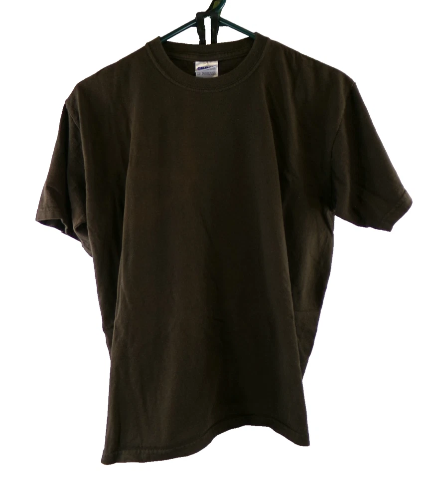 Camisetas de cuello redondo para niños talla XL 14-16 jóvenes lisas Arizona naranja gremio marrón Foto 3 de 4