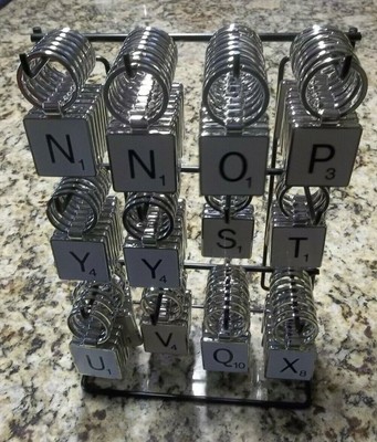 Wild Wolf Scrabble Keyring Letter J For Sale Online Ebay