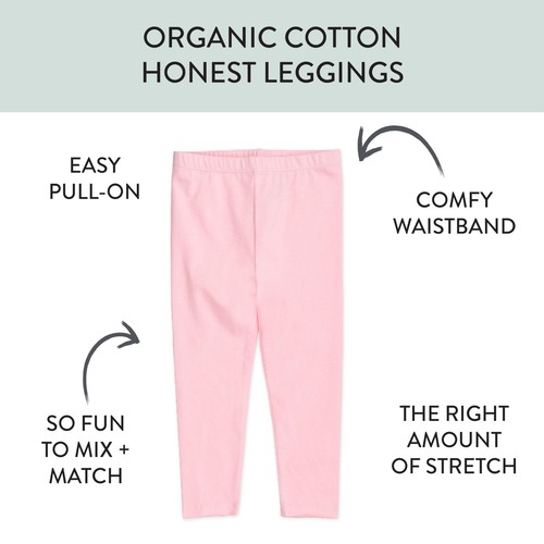 HonestBaby Multipack Leggings Skinny Flare and Cargo Pants Organic Cotton for... - Picture 2 of 4