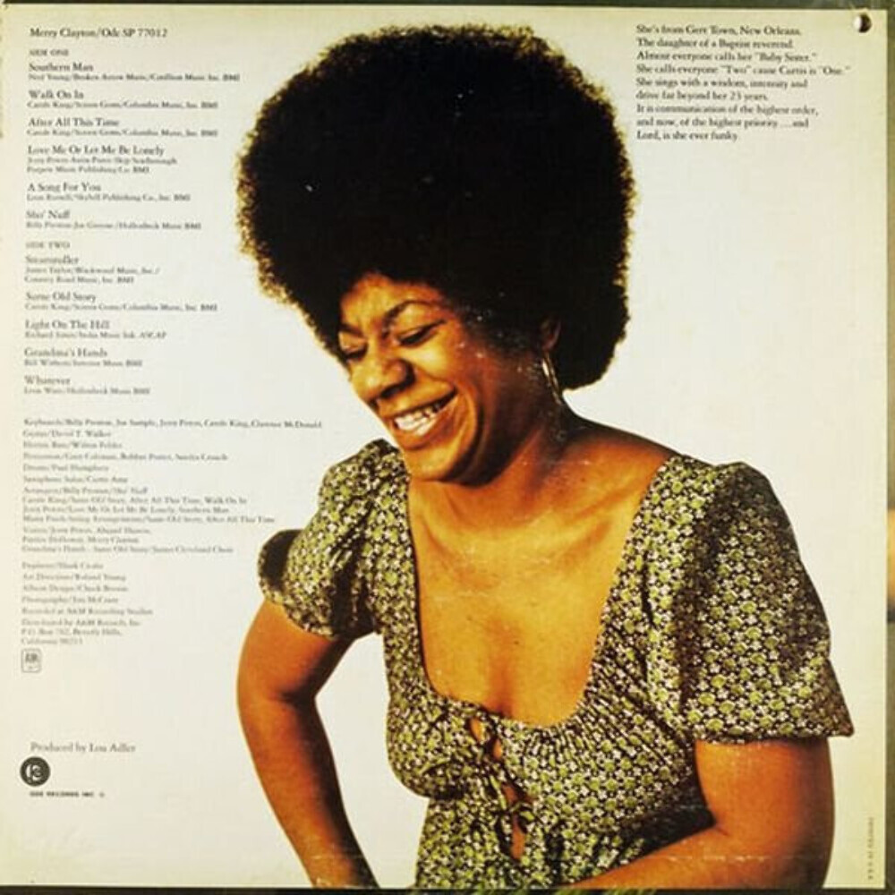 Merry Clayton - Merry Clayton - Ode Records (2) - SP-77012 - LP