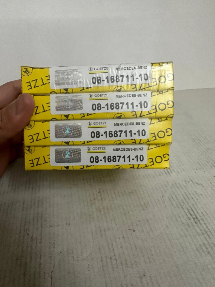 6 X Anillo de pistón GOETZE 08-168711-10 82MM OS 1.0 apto para Mercedes Benz M108/114 Foto 2 de 3