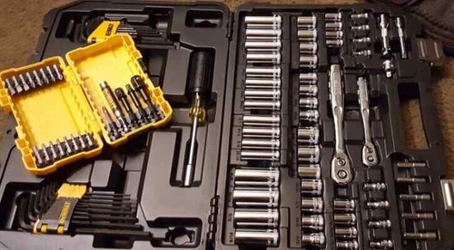 DEWALT DWMT73801 108 PIECE 1/4 IN \u0026 3/8 