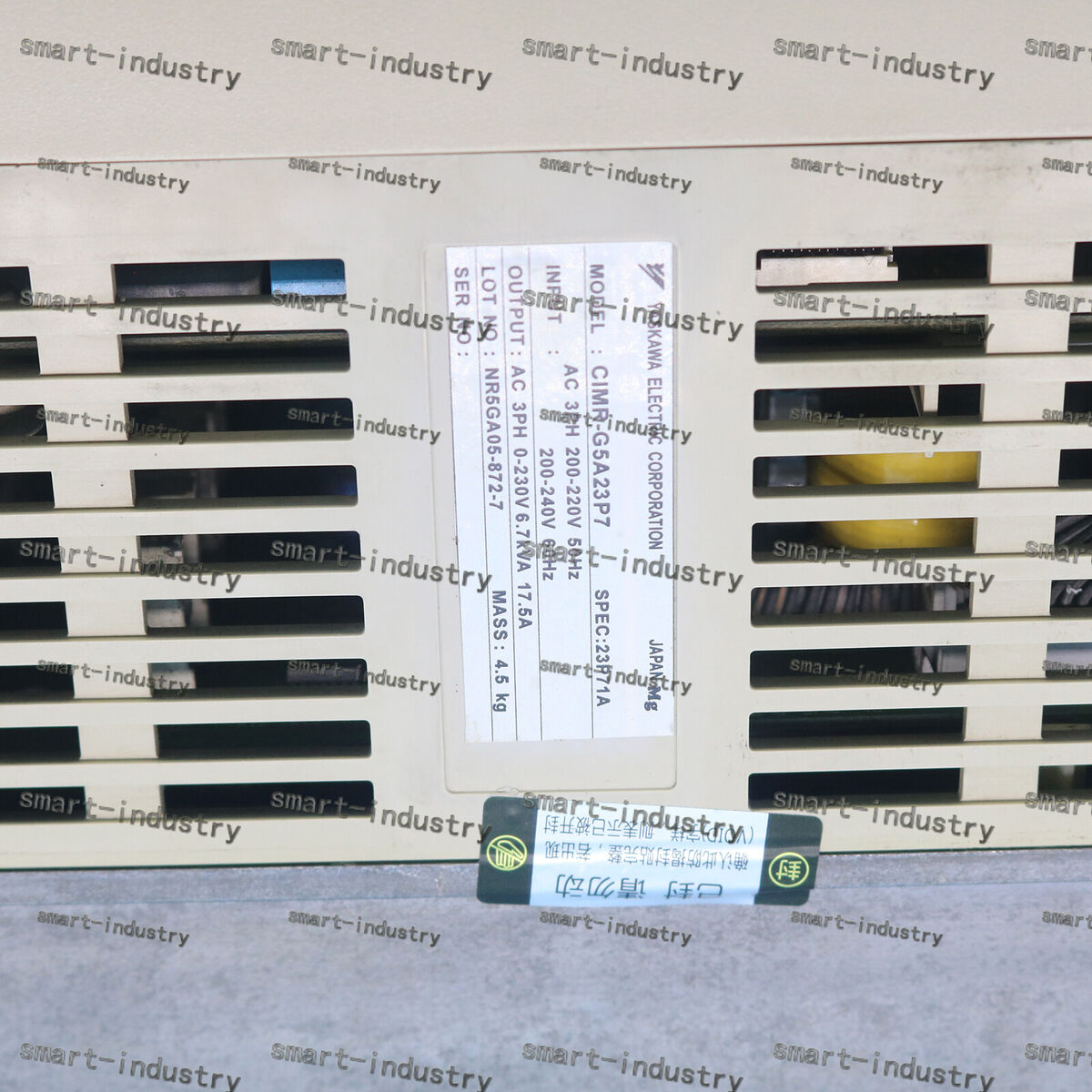1 piece used yaskawa 616G5 CIMR-G5A23P7 220V 3.7kw Free ship 1 piece used yaskawa 616G5 CIMR-G5A23P7 220V 3.7kw Free ship