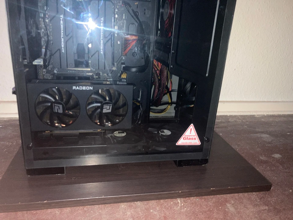 schlichter Gaming-PC,AMD Ryzen 5 7600,Radeon RX 7600XT,16GB DDR 5,WD_BLACK 1TB