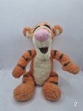 Vintage Genuine Disneyland Paris Winnie The Pooh Tigger Plush Soft Toy Teddy