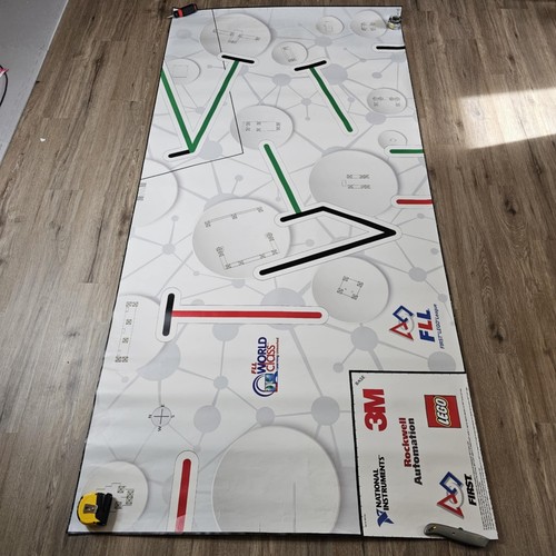 2014 FLL (First LEGO League) World Class Field Mat Only - rolled - USED