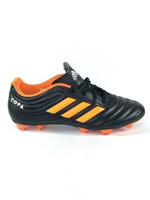 Adidas Copa 20.4 FG Fußballschuhe, Schwarz/Orange, Herren 9 UK, 9,5 US, 43 1/3 EU.