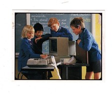 Sanitarium NZ Card. Look at How We’ve Grown #12 Computers at School