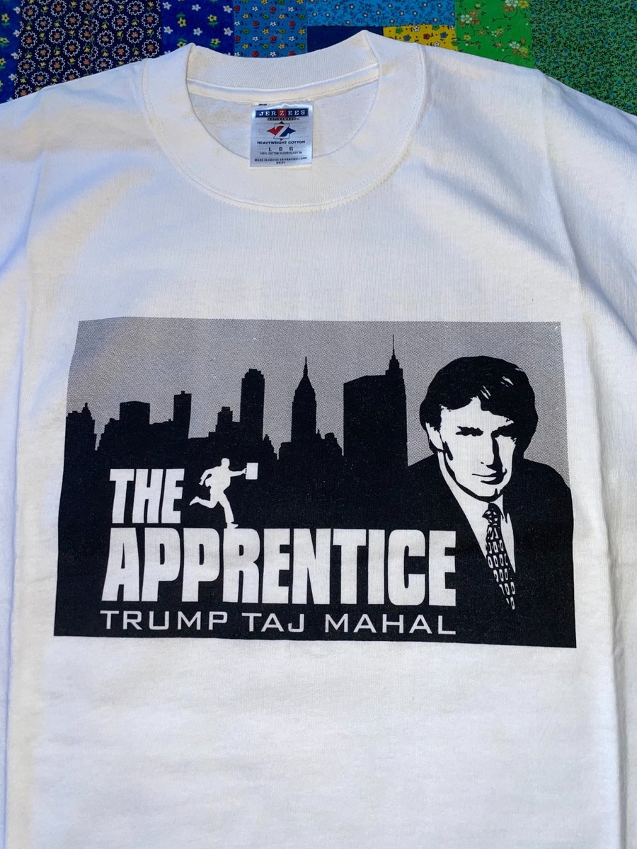Vintage The Apprentice Trump Taj Mahal You're Fired Shirt Size Large TV Show Y2k View 4