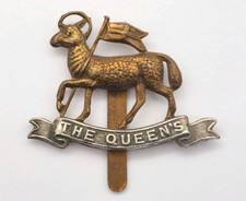 The Queens Royal West Surrey Regiment, British Army Cap Badge