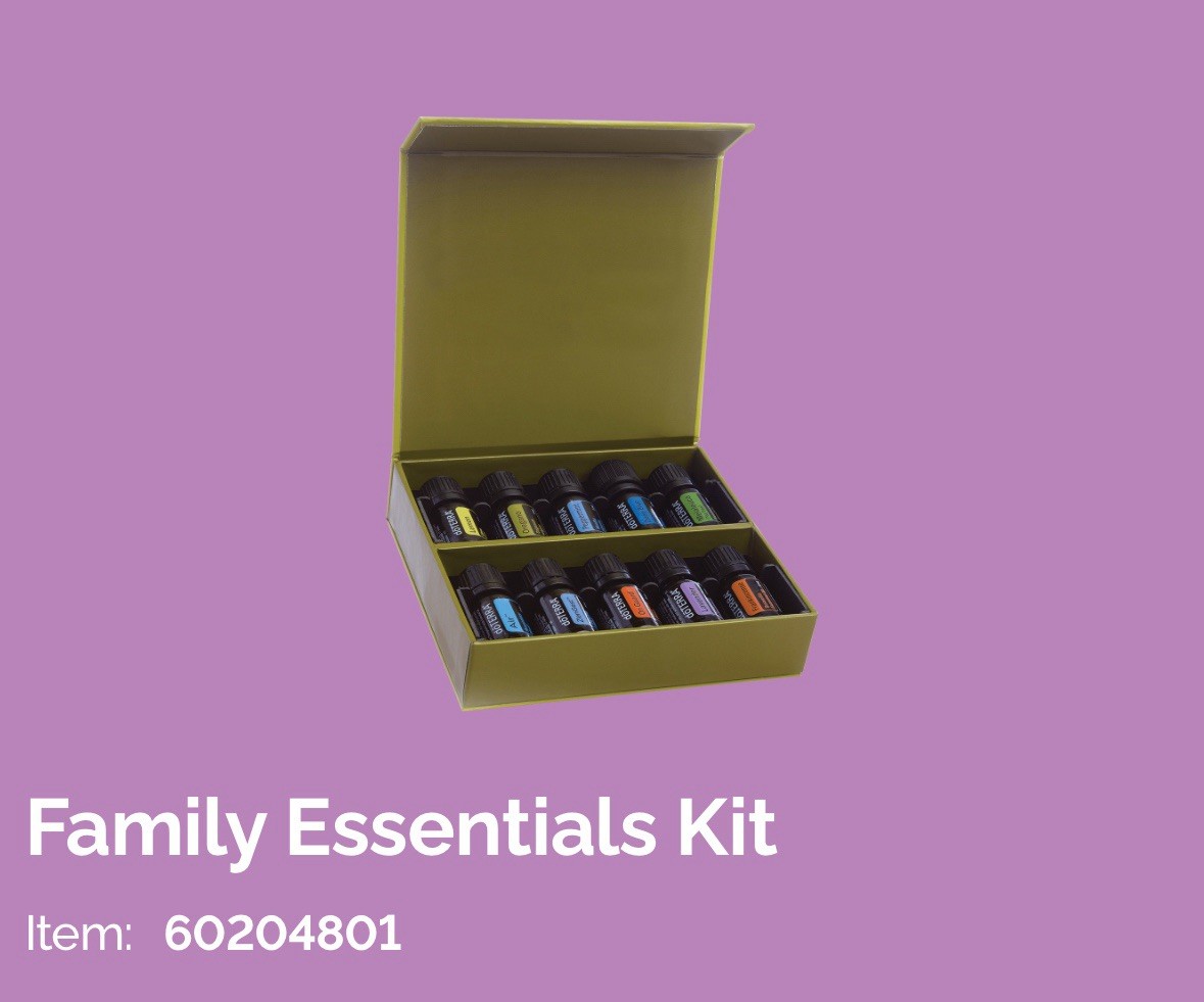 外のフィルムなし ドテラ　ファミリーエッセンシャルズキット 5mL×10 本 外のフィルムなし ドテラ ファミリーエッセンシャルズキット 5mL