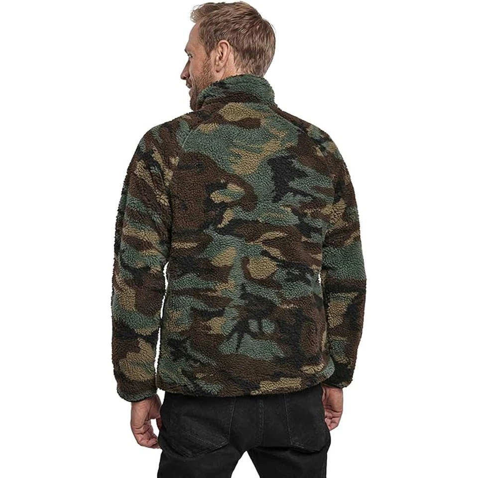 Chaqueta Woodland BRANDIT INDIVIDUAL WEAR de vellón con cremallera completa para hombre (5021-15010) Foto 3 de 4