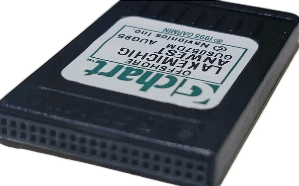 Garmin G-Chart Lake MICHIGAN WEST Data Card GUS057DM Legacy GPSMAP  - Image 2 of 2