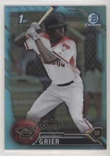 2016 Bowman Draft Chrome Picks Sky Blue Refractor Anfernee Grier #BDC-11 8k4