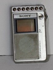 SONY ICF-R553V Radio Receives signals but has a faulty LCD screen; therefor