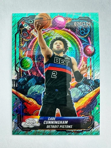2025 Topps Cosmic Chrome Cade Cunningham Base (RAW)