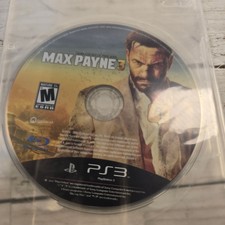 Max Payne 3 Sony PlayStation 3 PS3 Rockstar Games Action Shooter Blu-ray Disc