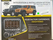 Stinger Srk-jk11h Un1810 Integration Installation Kit For Jeep Wrangler 2011-18 Stinger Srk-jk11h Un1810 Integration Installation Kit For Jeep Wrangler 2011-18