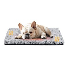 Dog Bed Mat Self Heating Pad for Medium Small Dogs, Dog House Bed Crate Pad f...