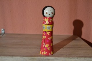 17 cm alte japanische pfeffemühle/ddr pfeffemühle/alte pfeffemühle