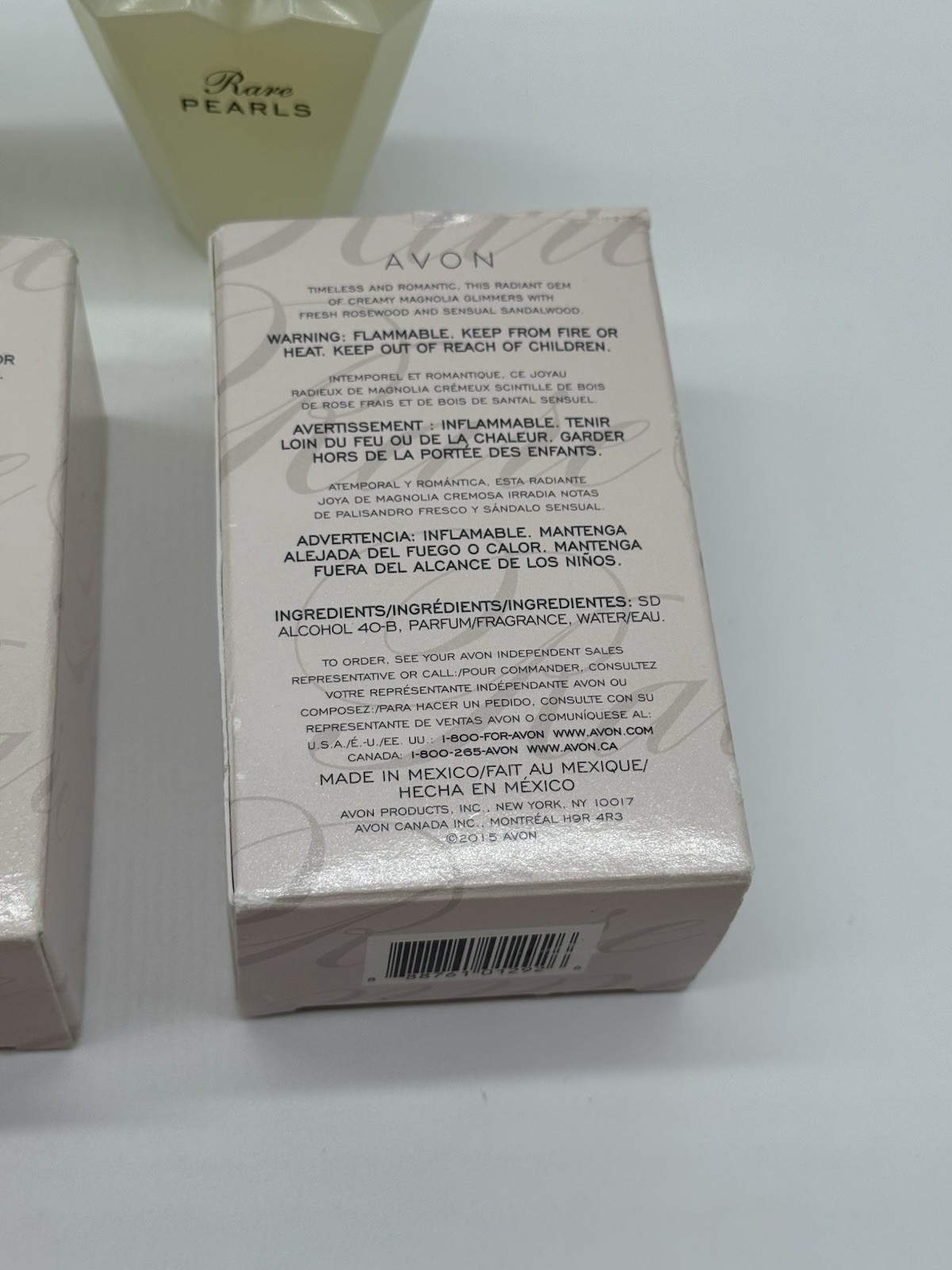 Avon Rare Pearls 1.7oz Women's Eau de Parfum Spray (Pack of 3) Read