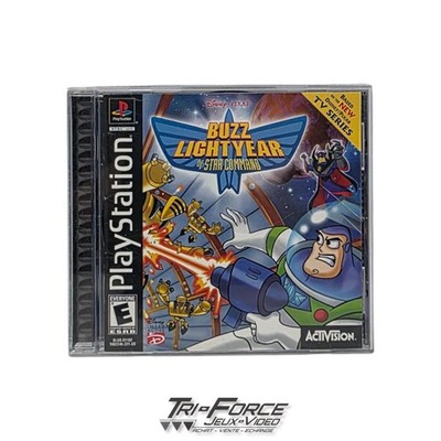 Buzz Lightyear of Star Command PlayStation 1 Video Game Disney Pixar Action