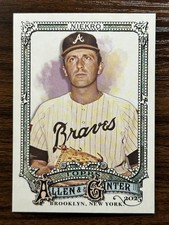 2025 Topps Allen & Ginter Phil Niekro Atlanta Braves Base High Number SP #312