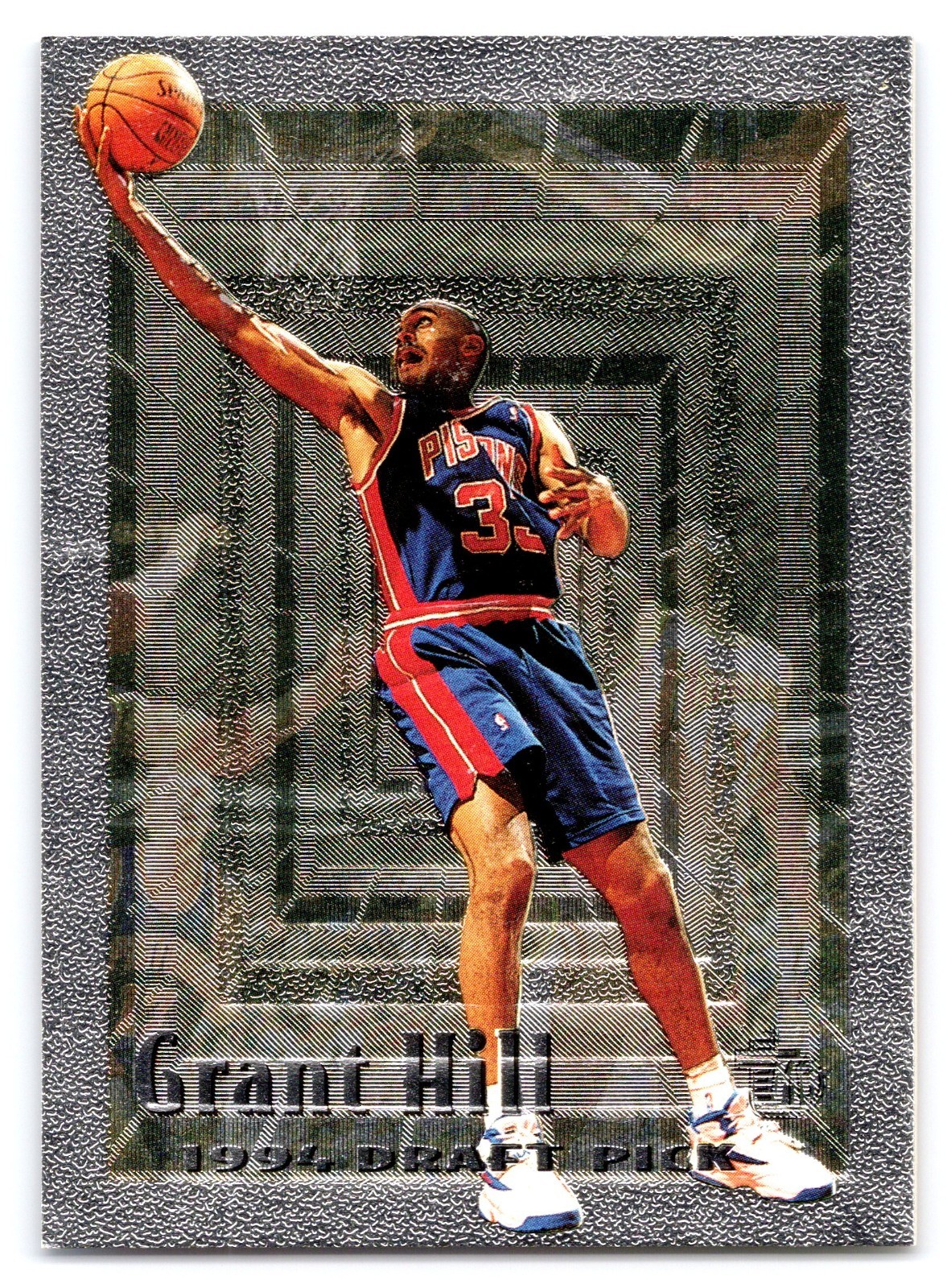 1994-95 Topps Embossed - Grant Hill #103 (RC)