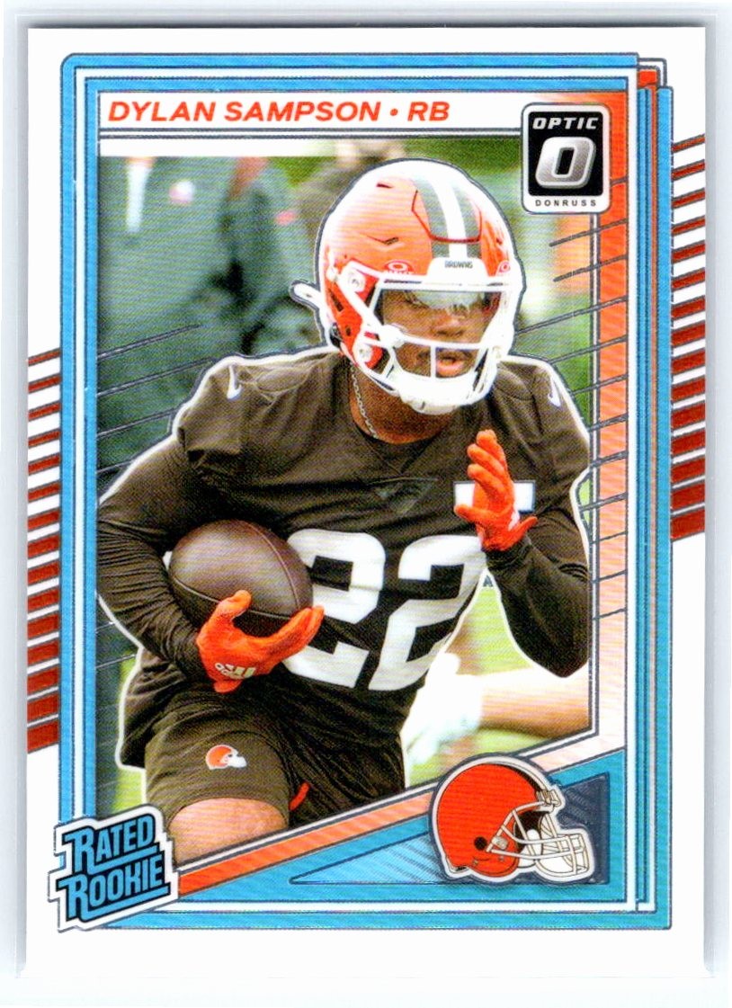 2025 Donruss Optic #238 Dylan Sampson Cleveland Browns Rated Rookie