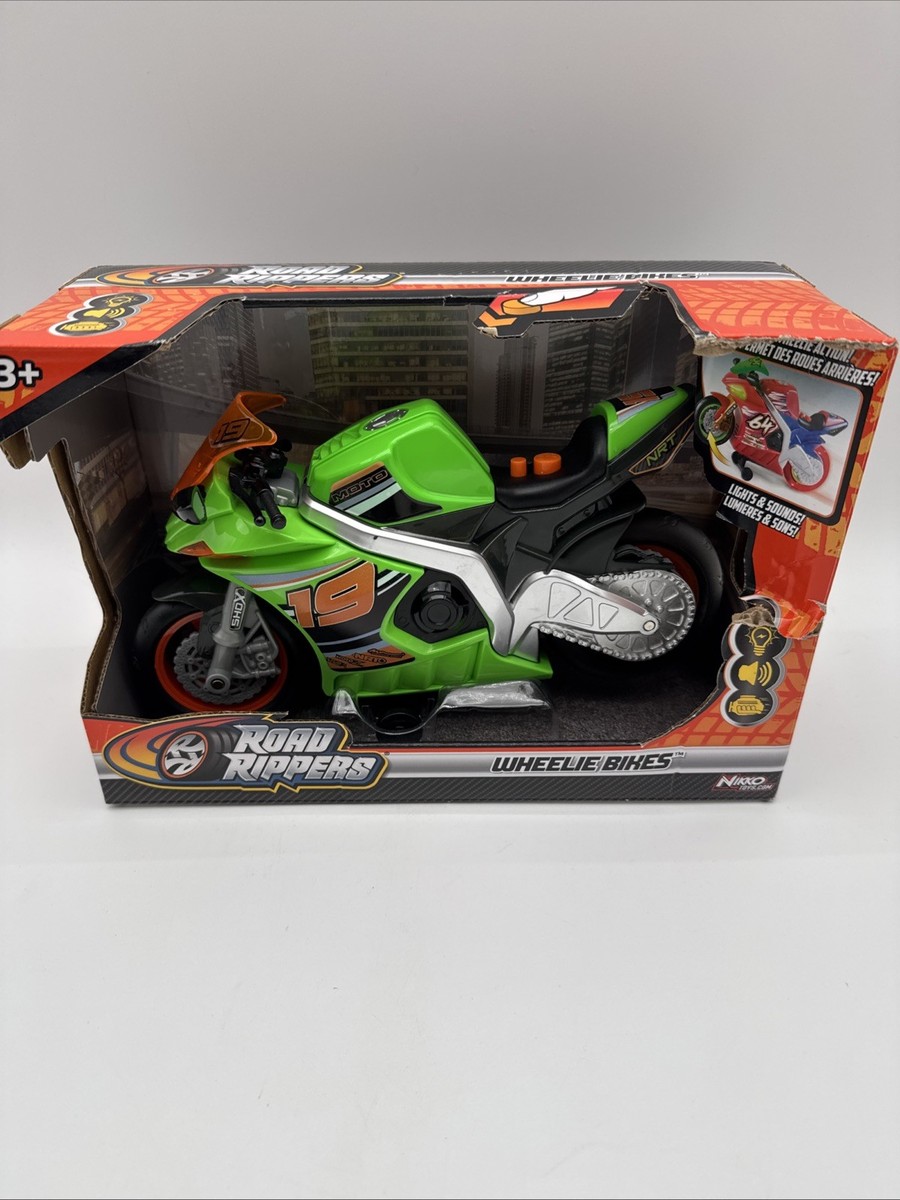 Road Rippers Wheelie Bikes Nikko Toys Motorcycles Motorized Drive