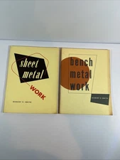 Lot Of 2 Vintage Sheet Metal Trade Book Shop Journeyman Craftsman Very Good Cond