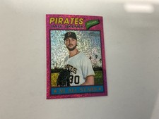 Topps 2026 Heritage Paul Skenes Pink Sparkle SP #33 Pittsburgh Pirates