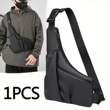 Easy to Install Shock Absorbing Dustproof Men's Chest Bag Tactical Travel Casual