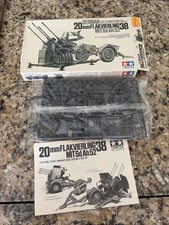 Vintage Tamiya 1/35 20mm Flakvierling 38 Kit New In Box