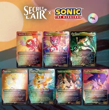 Magic The Gathering Secret Lair x Sonic Foil Bundle *FRIENDS AND FOES*