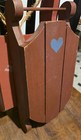 Rustic Farmhouse Winter Decor Sled Set – Primitive Wooden Wall/Tiered Tray Signs — photo 4