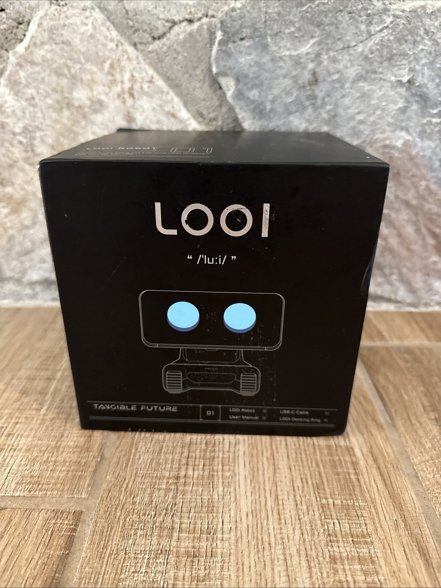 Tangible Future LOOI Robot 01 Desktop Companion AI Robot Pet