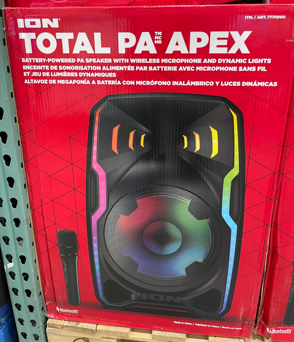 ION Audio Total PA Apex Battery-Powered Speaker Wireless