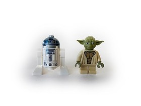 Lego Star Wars Yoda's Jedi Starfigher 75168 with alternate minifigures