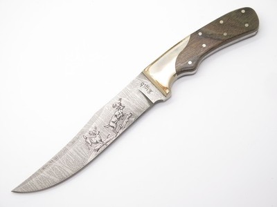Vintage '80s Rigid RG27 Fukuta Seki Japan Fixed Blade Buck Hunting