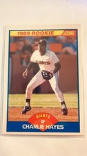 1989 Score - Charlie Hayes #628 Rookie Giants