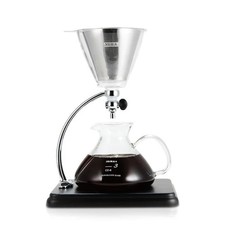 Yama 16 oz Silverton Coffee/Tea Dripper with Stainless Cone Filter
