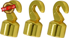 Grandfather Clock Weight Shell Hook Set of 3 Pieces Older Style 4Mm for Howard M
