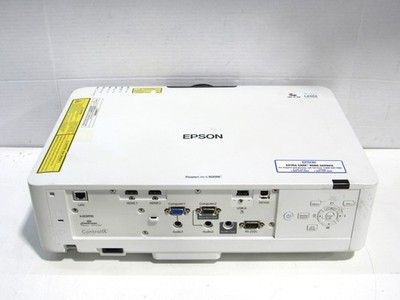 Epson PowerLite L500W 3LCD WXGA Projector 5000 Lumens 2258 Lamp Hours Tested